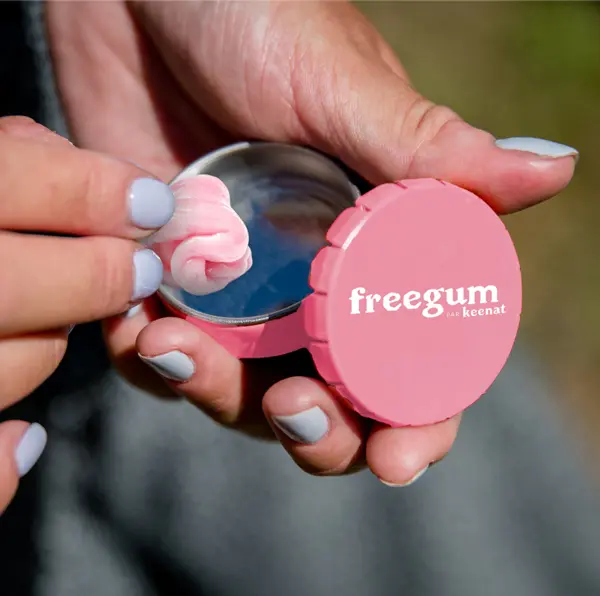 Visuel solution chewing-gum Keenat, sensibilisation, collecte recyclage et valorisation des déchets Marseille