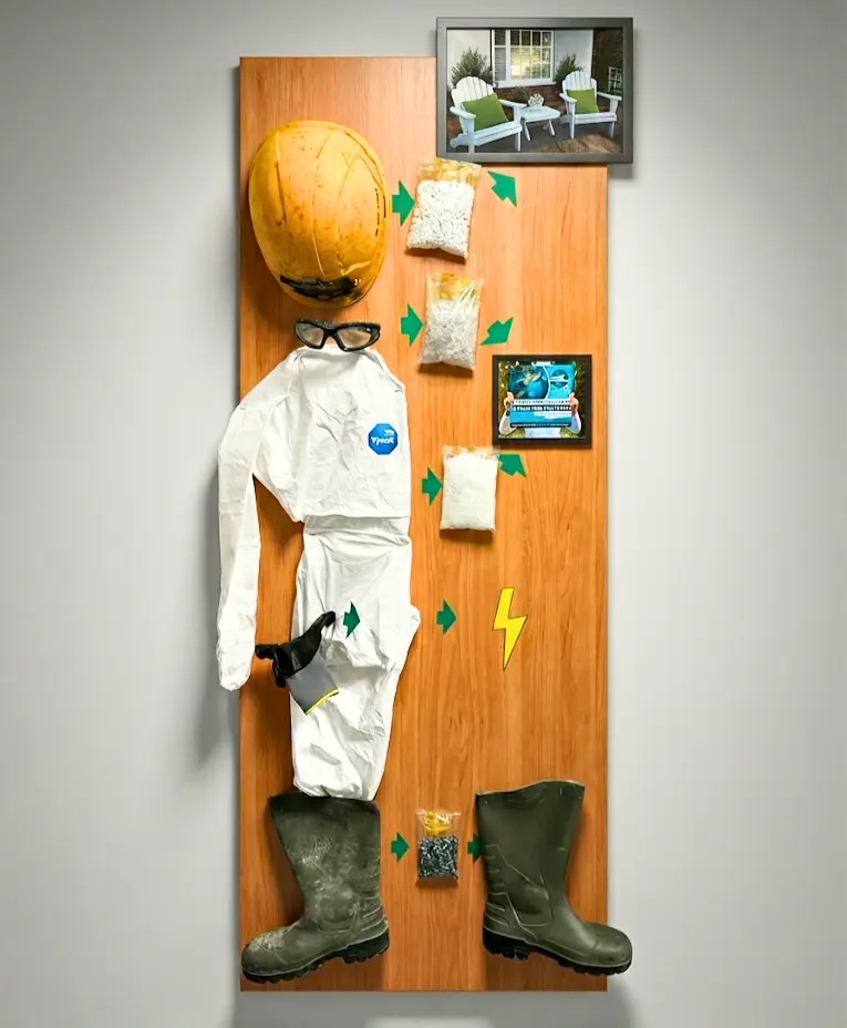 Collecte et recyclage des EPI équipement de protection individuelle et TSUU