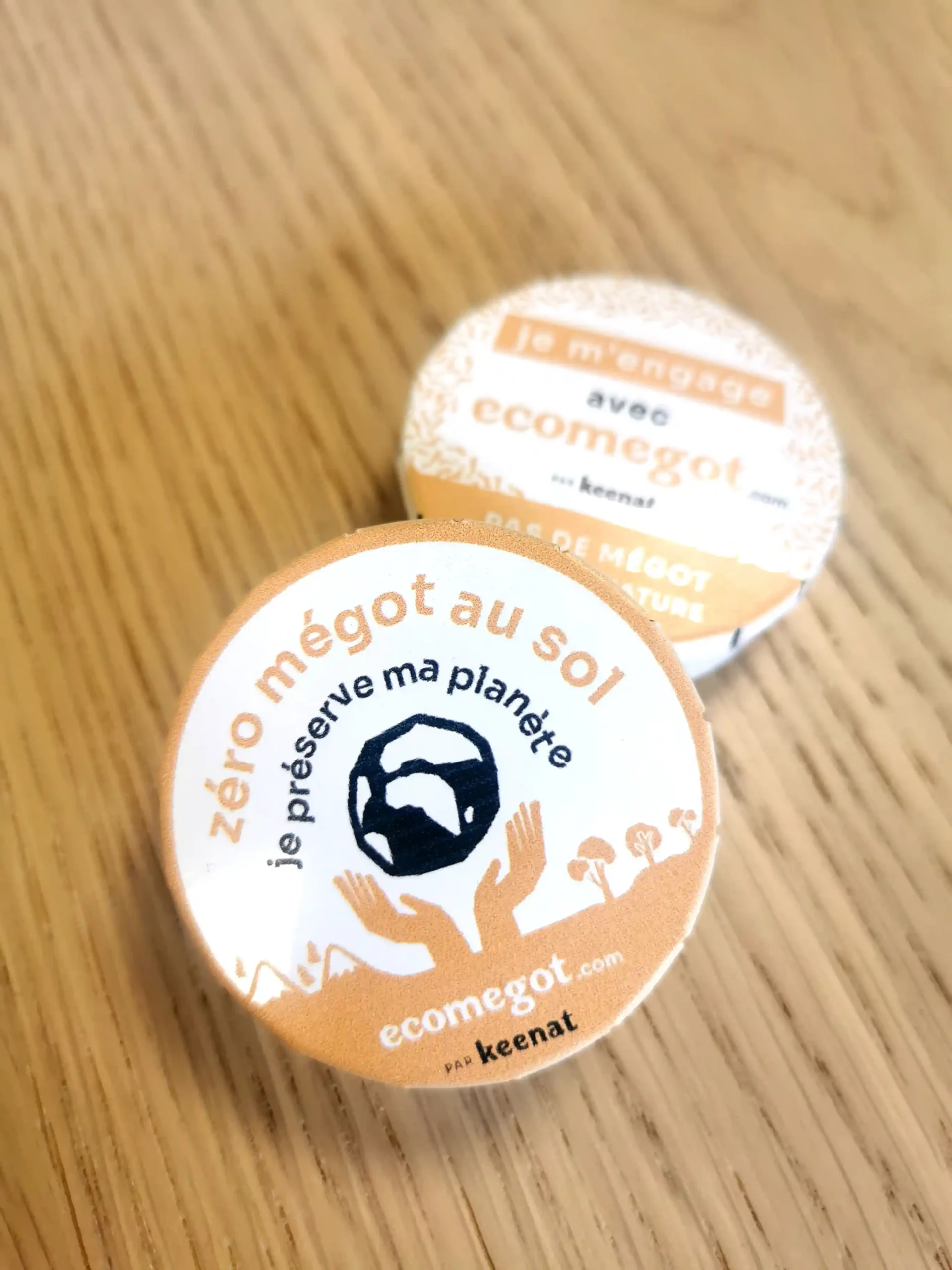 Cendrier de poche, le bon réflexe pour l'environnement