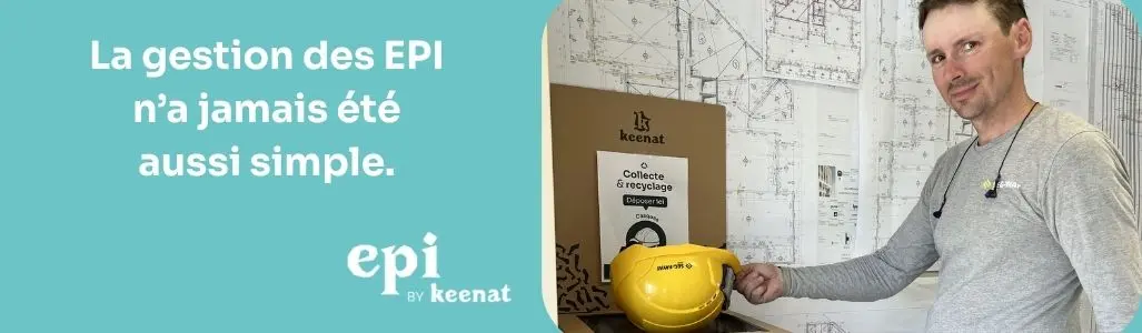 Gestion des EPI - collecte et recyclage des équipements de protection individuelle