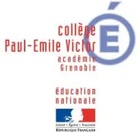 Logo college Paul Emile Victor Grenoble