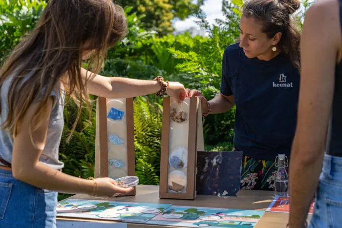Keenat propose des actions de sensibilisation à l'impact des déchets (mégots, EPI, chewing-gums, plastique...)
