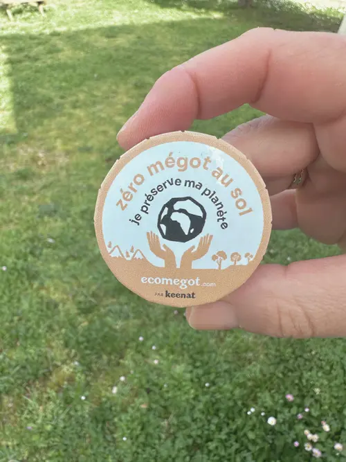 Solution cendrier de poche Keenat, sensibilisation, collecte recyclage et valorisation des déchets