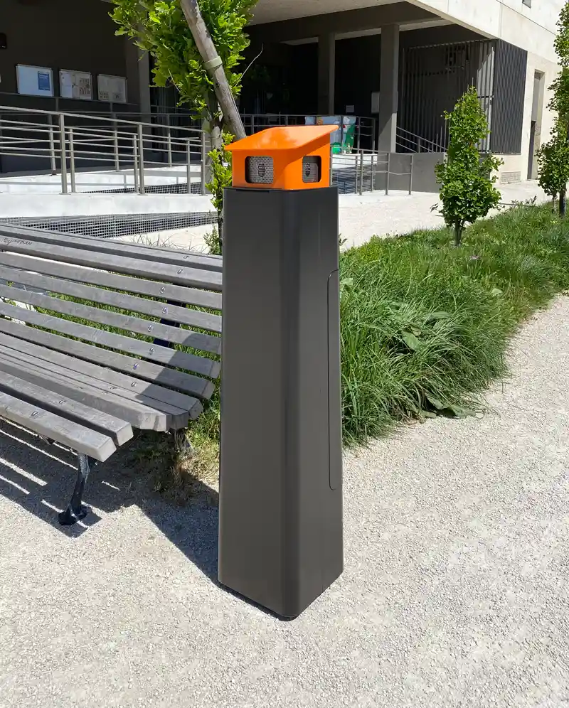 Solution cendrier K1 Keenat, sensibilisation, collecte recyclage et valorisation des déchets Nantes