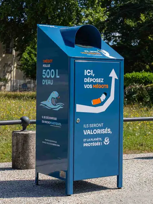 Solution Point d'apport volontaire (PAV) Keenat, sensibilisation, collecte recyclage et valorisation des déchets