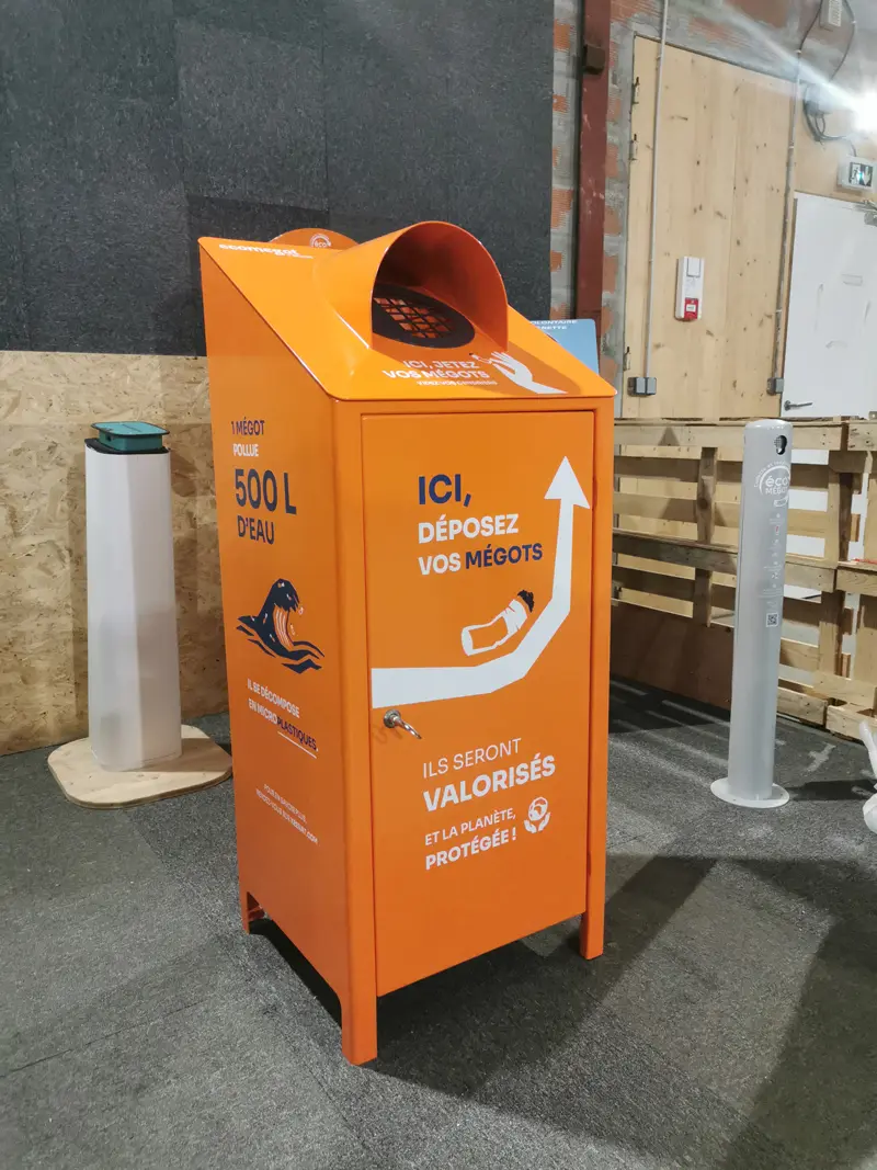 Solution point d'apport volontaire (PAV) Keenat, sensibilisation, collecte recyclage et valorisation des déchets Paris
