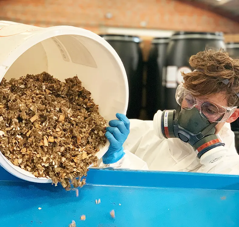 Valorisation des mégots de cigarette Keenat, sensibilisation, collecte, recyclage et valorisation des déchets