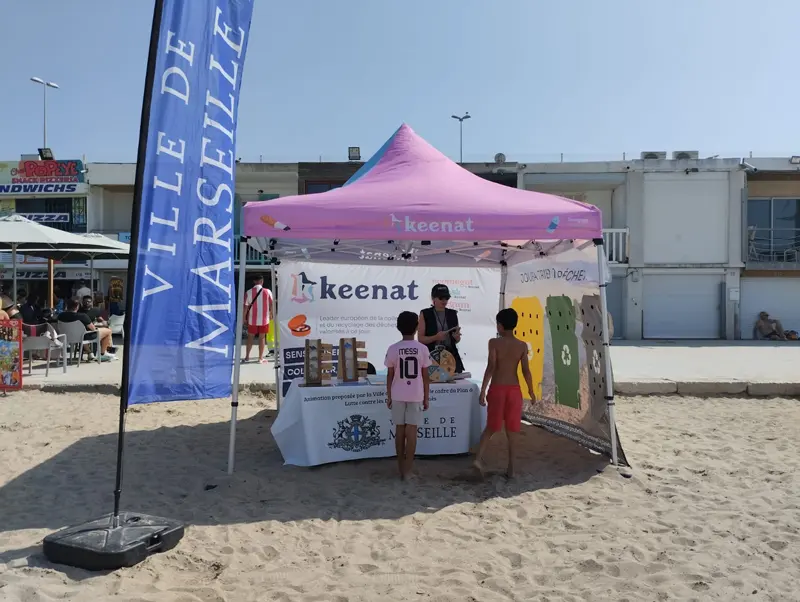 Vos solutions clés en main Keenat, sensibilisation, collecte, recyclage et valorisation des déchets