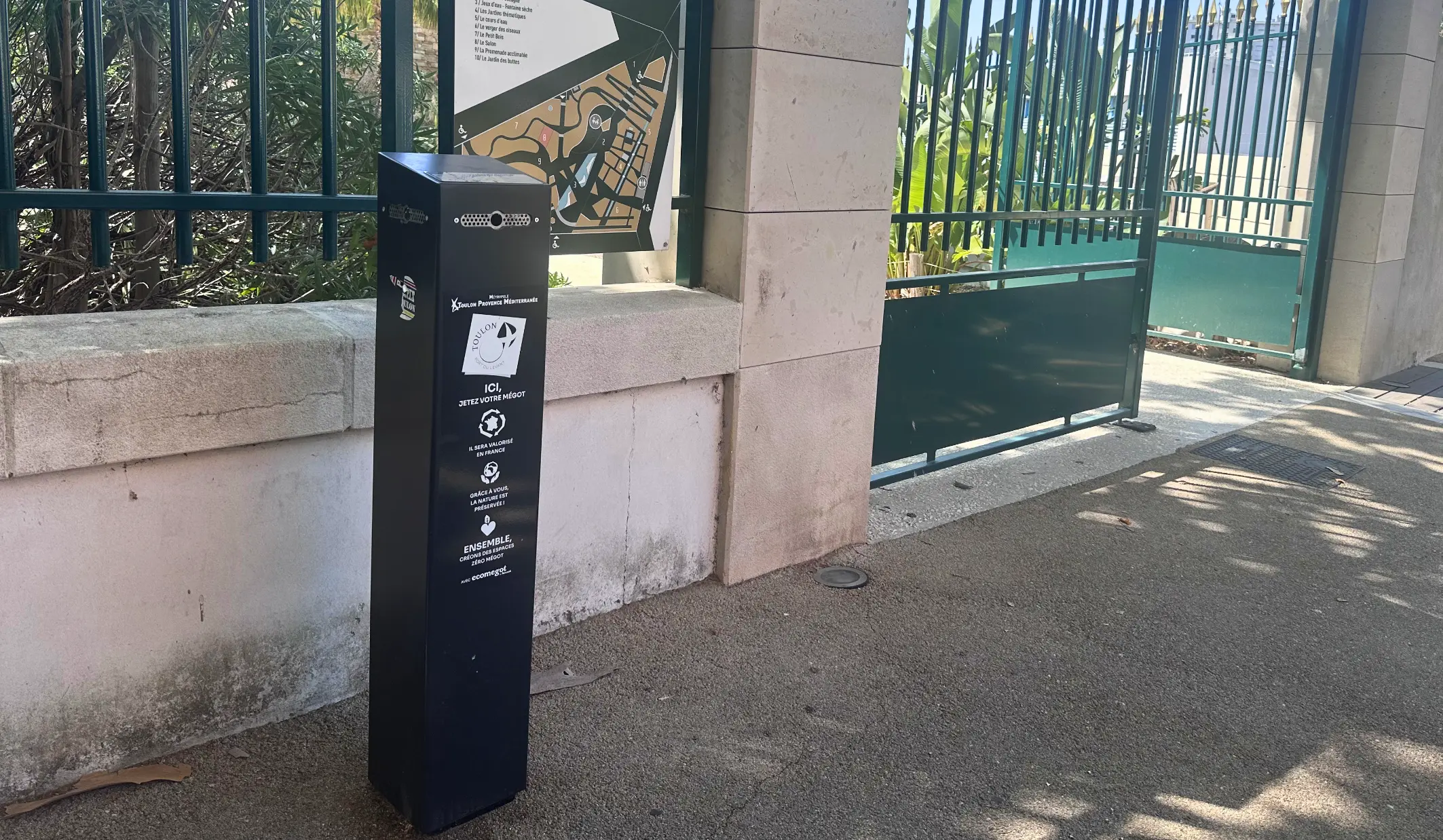 La Métropole de Toulon Provence Méditerranée s'est engagée dans une démarche de collecte des mégots