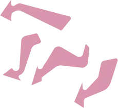 Pictogramme fleches rose - chewing-gums
