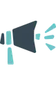 pictogramme bleu Keenat prise de parole