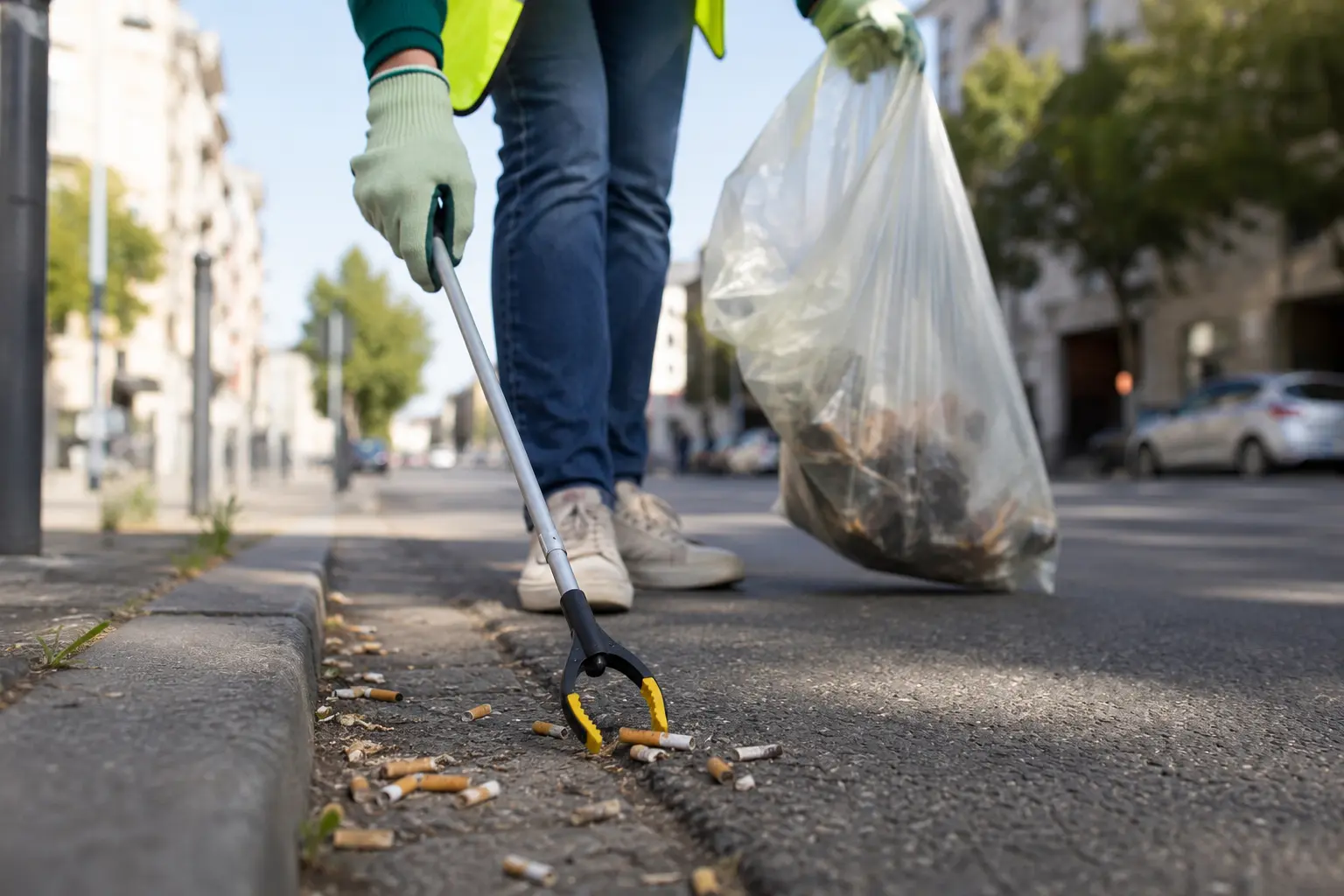 Cleanwalk en entreprise : action de sensibilisation à la pollution des mégots